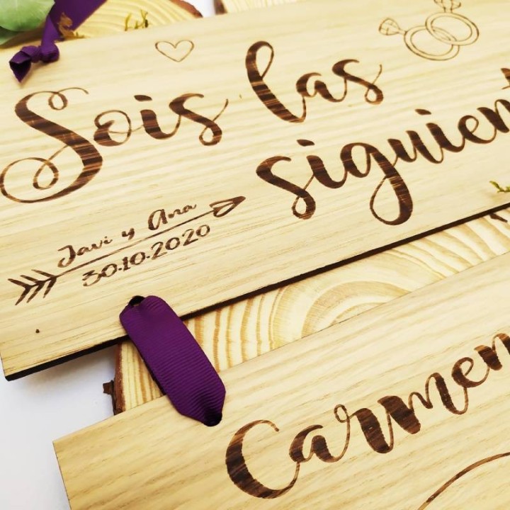 CARTEL "SOIS L@S SIGUIENTES" PERSONALIZADO