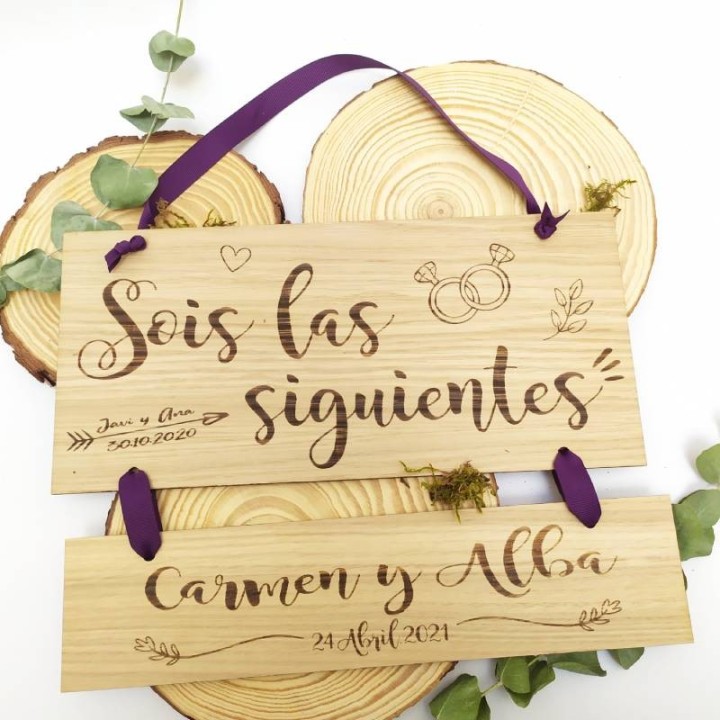 CARTEL "SOIS L@S SIGUIENTES" PERSONALIZADO