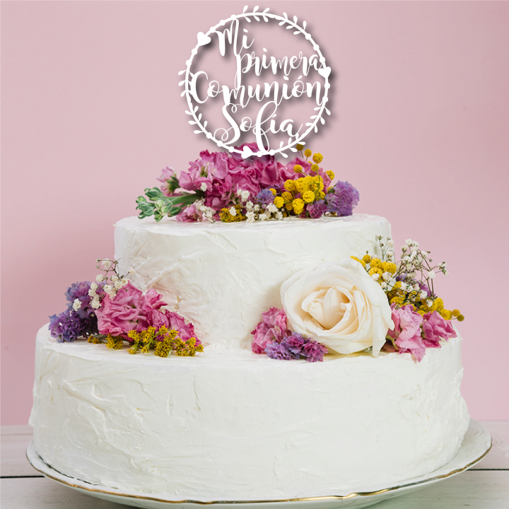TOPPER PARA TARTA CORONA