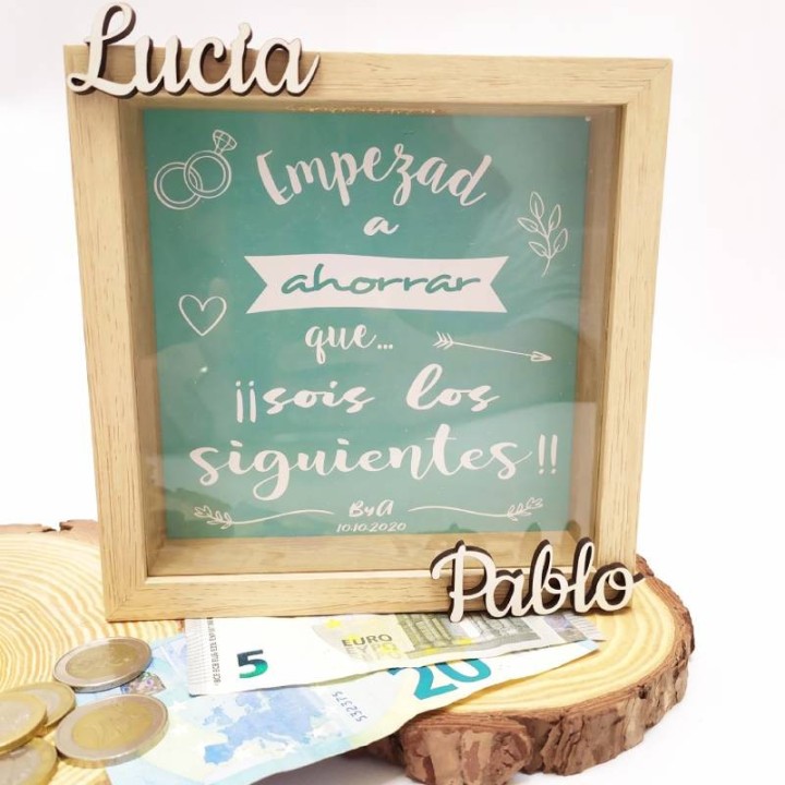 HUCHA PERSONALIZADA