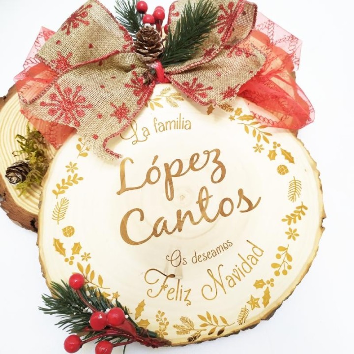COLGADOR PUERTA NAVIDAD