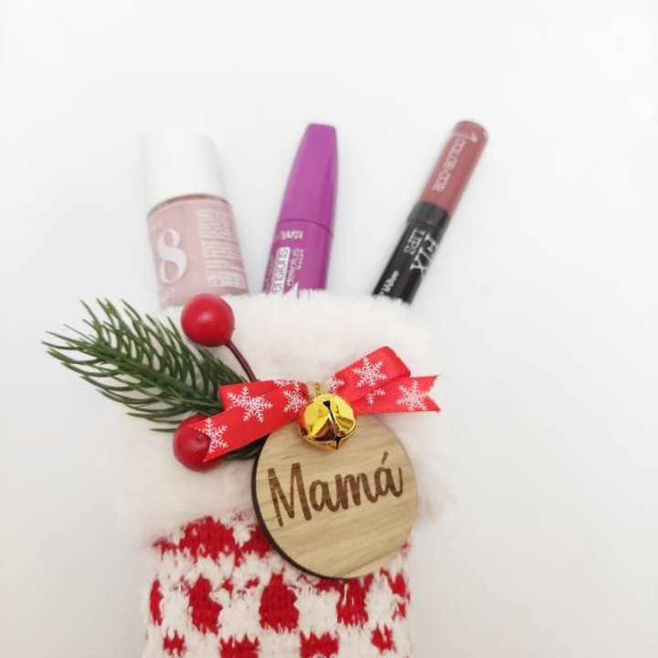 CALCETIN NAVIDEÑO PERSONALIZADO