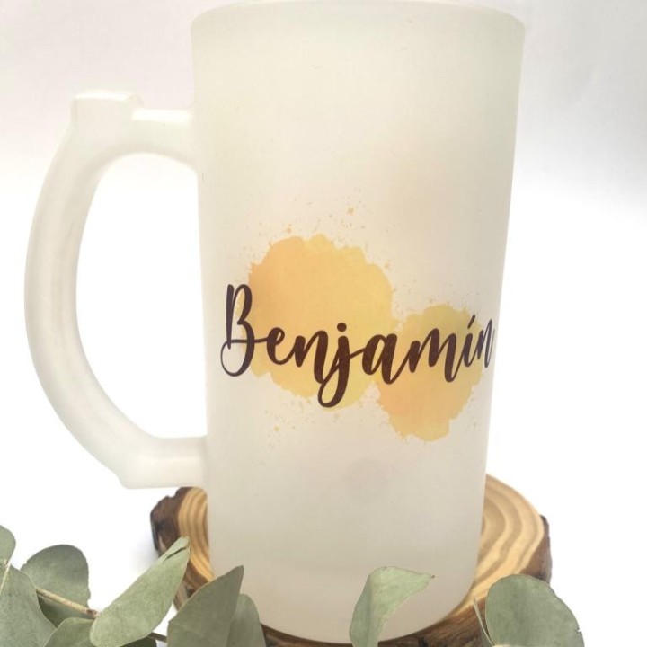 JARRA DE CERVEZA PERSONALIZADA