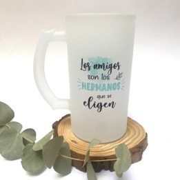 JARRA DE CERVEZA PERSONALIZADA