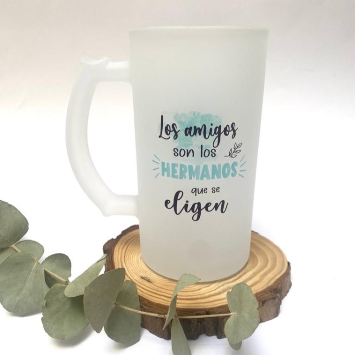 JARRA DE CERVEZA PERSONALIZADA
