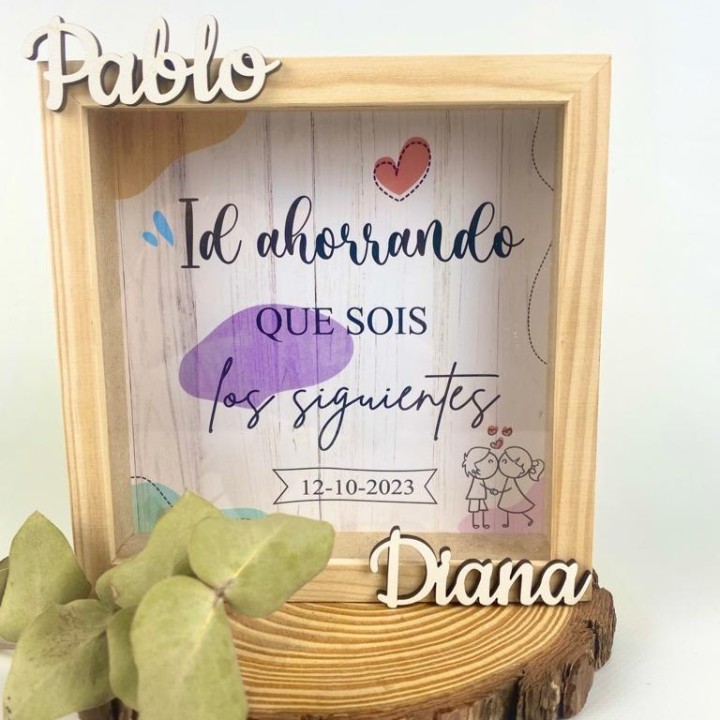 HUCHA PERSONALIZADA