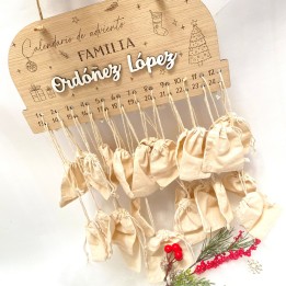 CALENDARIO DE ADVIENTO PERSONALIZADO