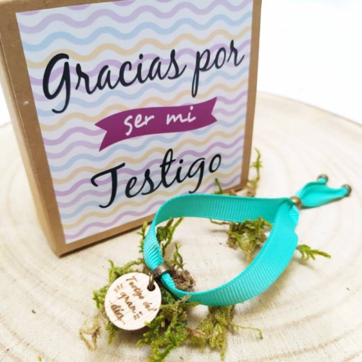 PULSERA TESTIGOS DE MADERA