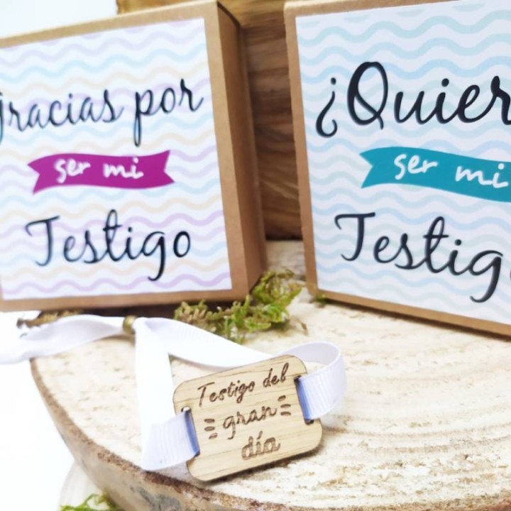 PULSERA TESTIGOS DE MADERA