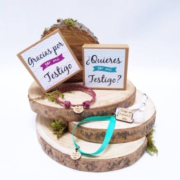 PULSERA TESTIGOS DE MADERA