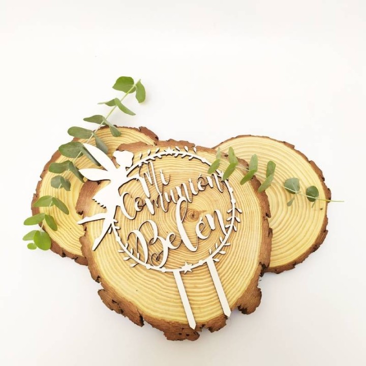 TOPPER PARA TARTA HADA